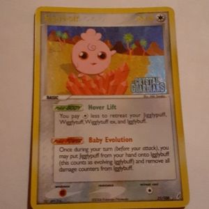 Igglybuff pokemon card